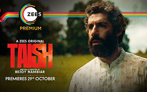 Charcter poster of Jim Sarbh as Rohan Kalra in ZEE5 web-series `Taish`